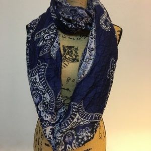 CYNTHIA ROWLEY infinity scarf made in India